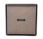 HIWATT  4 X 12  SE 4123F GUITAR BLUE SPEAKER CABINET FANE 